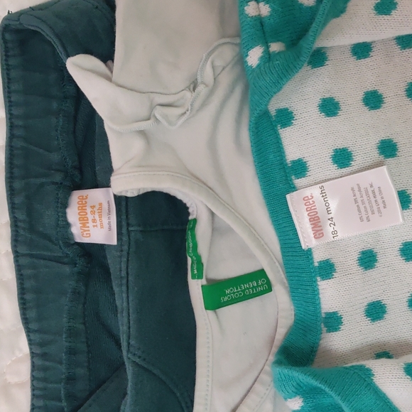 Lot of pat, top and cardigan 18-24 M - Picture 5 of 5